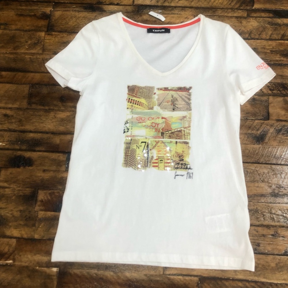 Taifun  V Neck top S-M